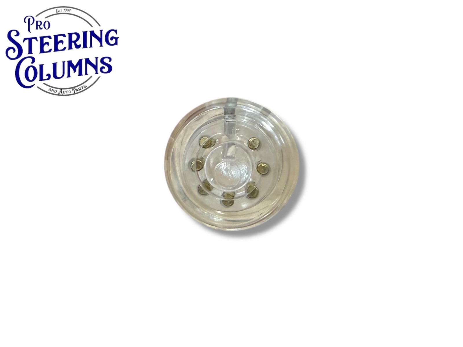 7 - Pin Tubular Practice Lock Transparent