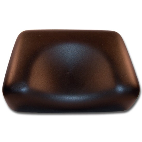 Deluxe Contoured Tanning Bed Pillow Soft Closed Cell Foam - Small Black Headrest