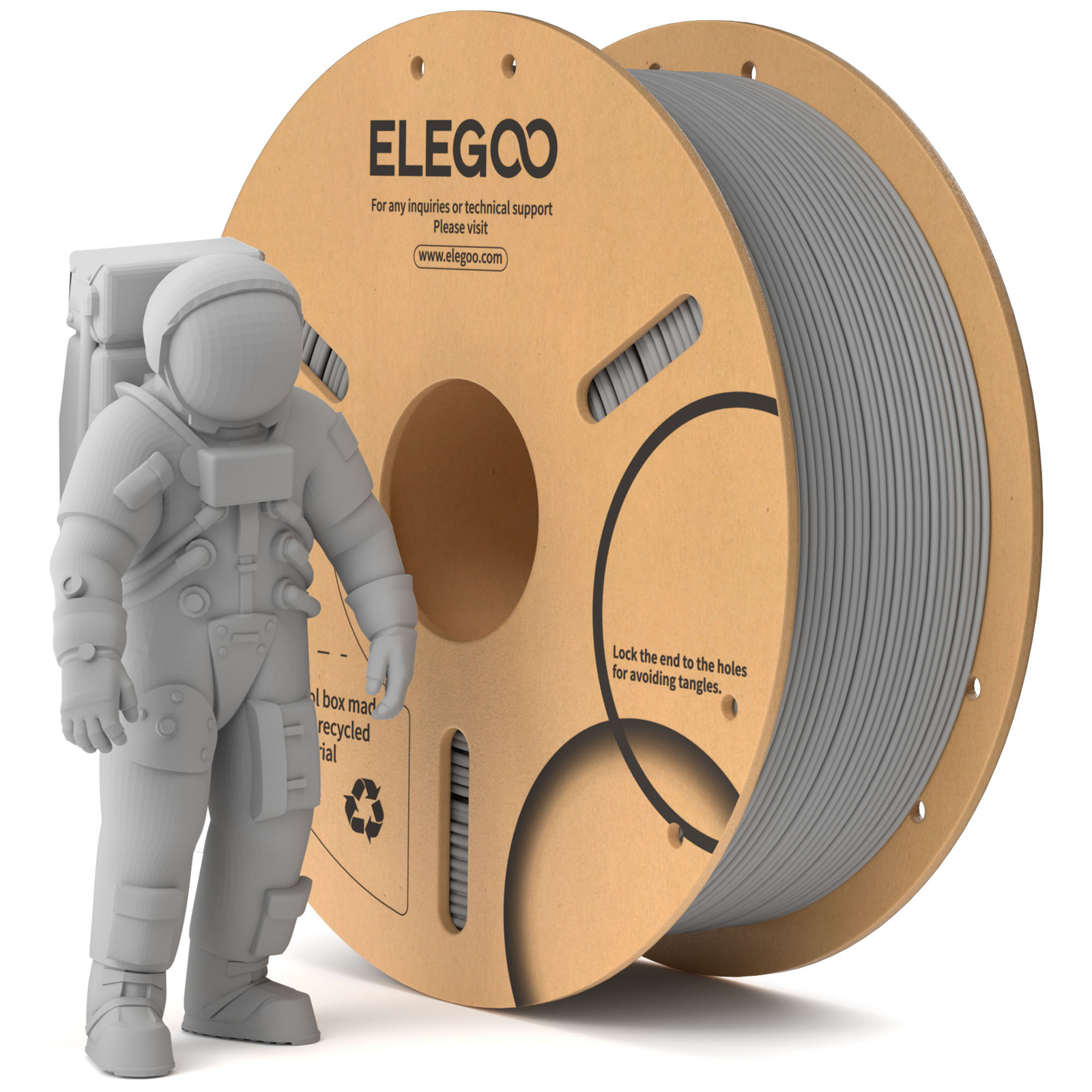 【Buy 6 Get 4 Free,Add 10】ELEGOO PLA Rapid PLA+ PETG TPU 3D Printer Filament 1KG