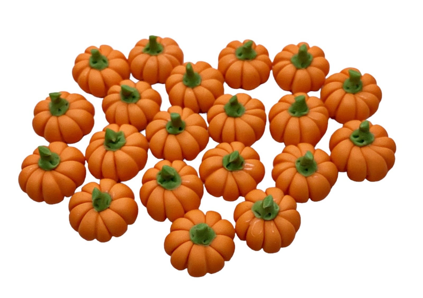 AIICraft 20 Mini Pumpkins Vegetable Fruit Garden (2" x 1" x 1"), Orange