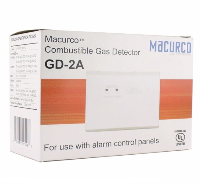 MACURCO GD-2A / Combustible Gas Detector / 12-24 VDC or VAC / NEW!!!🇺🇸