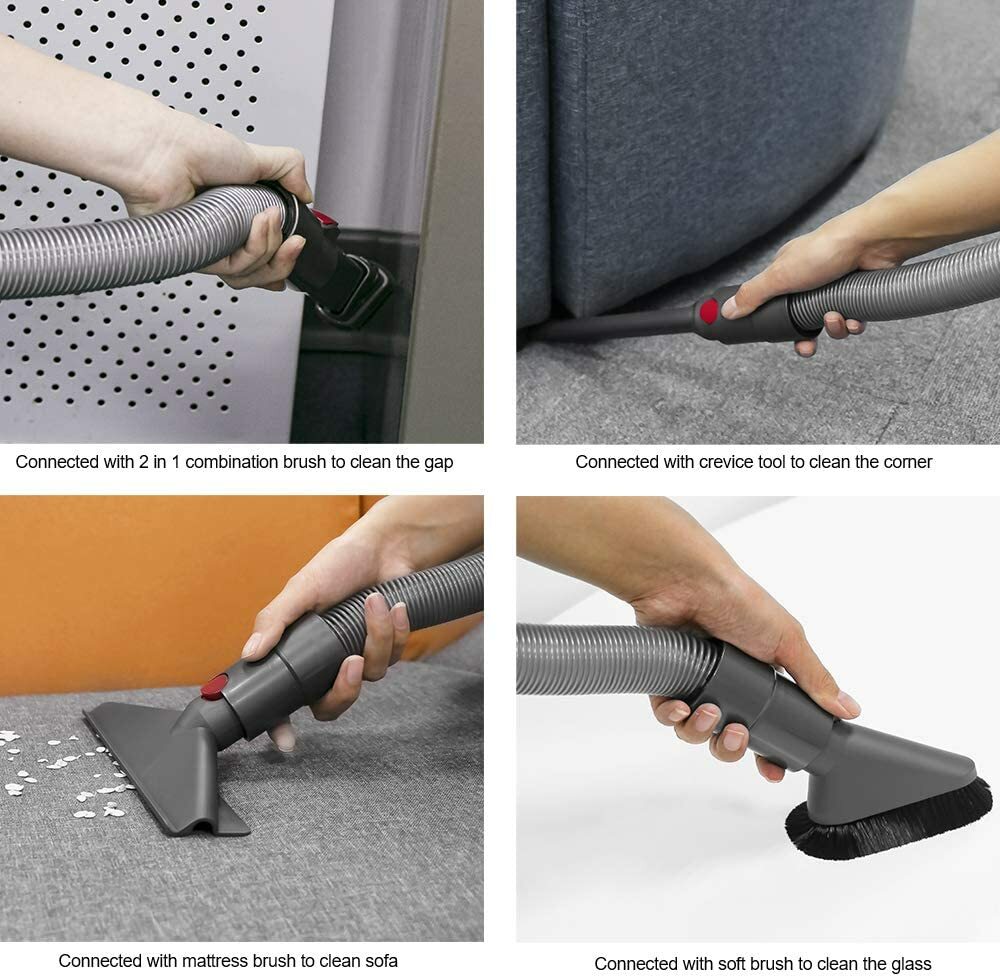 Extension Hose Pipe Attachment for Dyson V7V8V10V11V12V15G5 Vacuum Cleaner