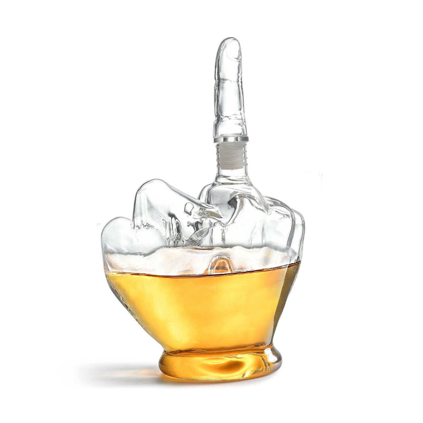 Middle Finger Whiskey Decanter