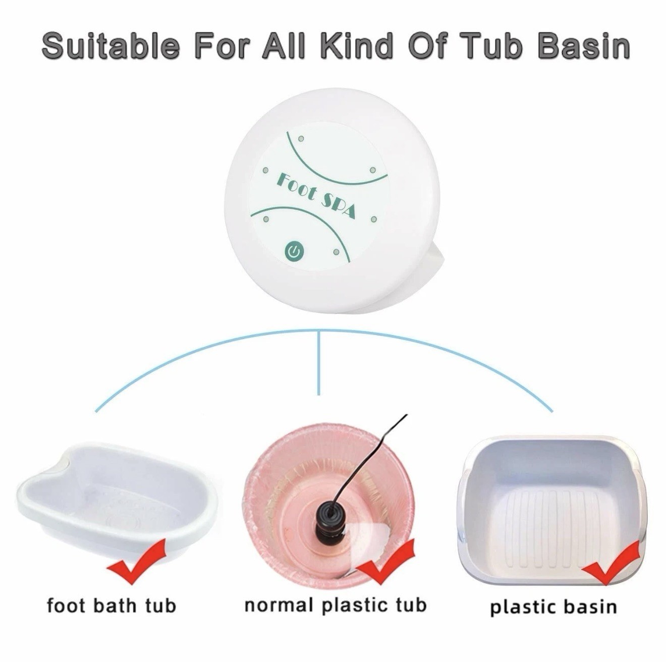 Ionic Foot Bath Cleanse Spa Machine - Detoxify & Relax at Home, Durable Design