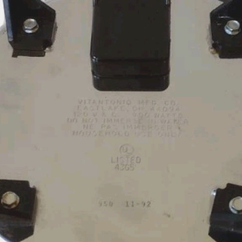 Vintage Rare VITANTONIO Mickey Mouse Waffle Maker Iron Disney 950 Tested WORKS!