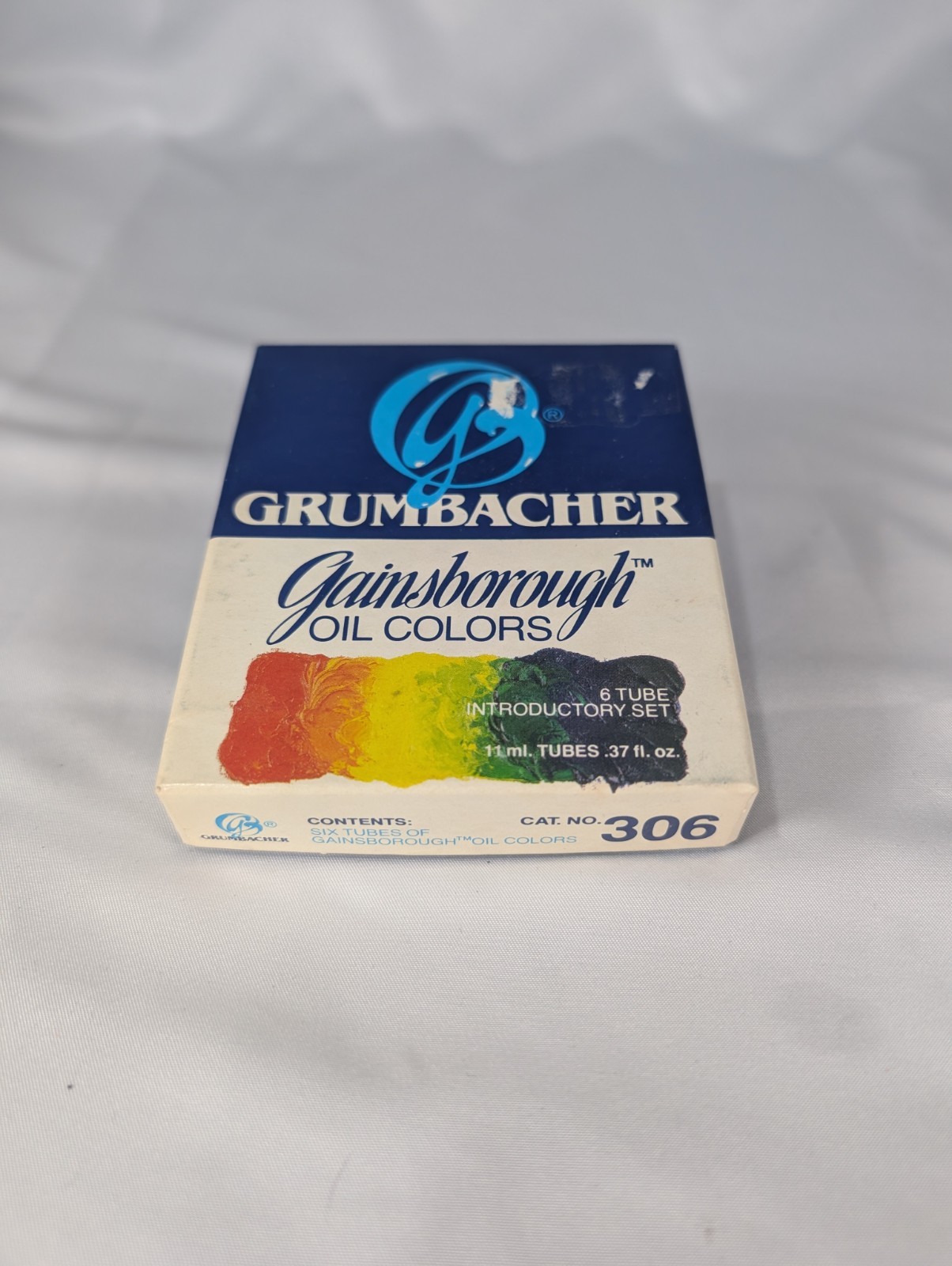 Grumbacher Gainsborough Oil Colors 6 Tube Introductory Set MPN 306
