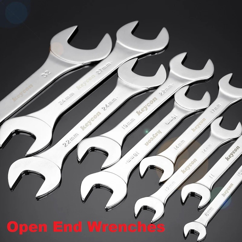 Ultra-thin Double Open End Wrench High Carbon Steel Slim Spanner 3mm Thickness