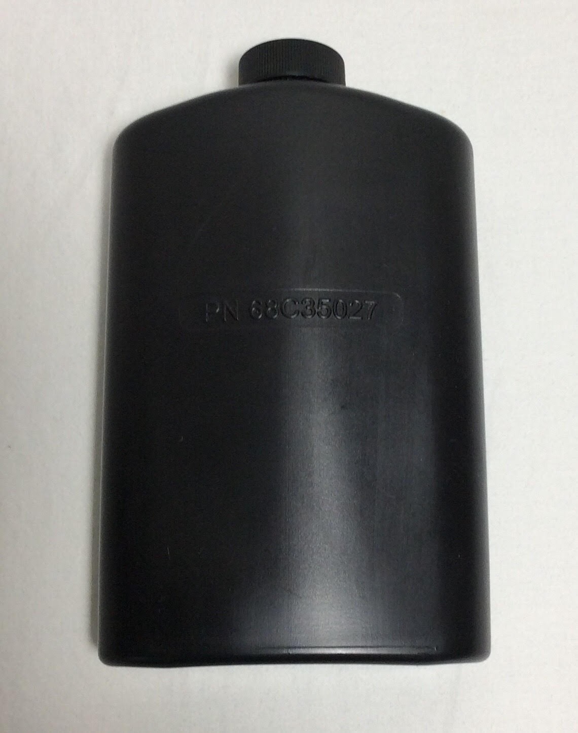 US MILITARY PLASTIC 1 PT PILOT FLASK / CANTEEN, BLACK