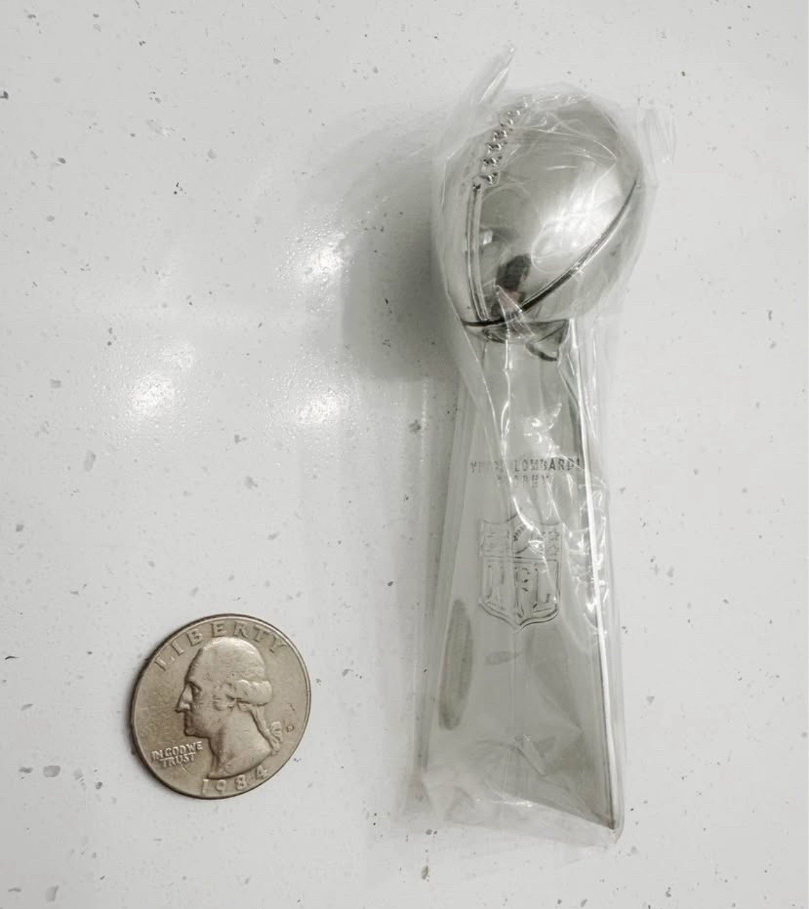 NFL Vince Lombardi Trophy Mini 4” Trophy League Team Sports Football Fantasy