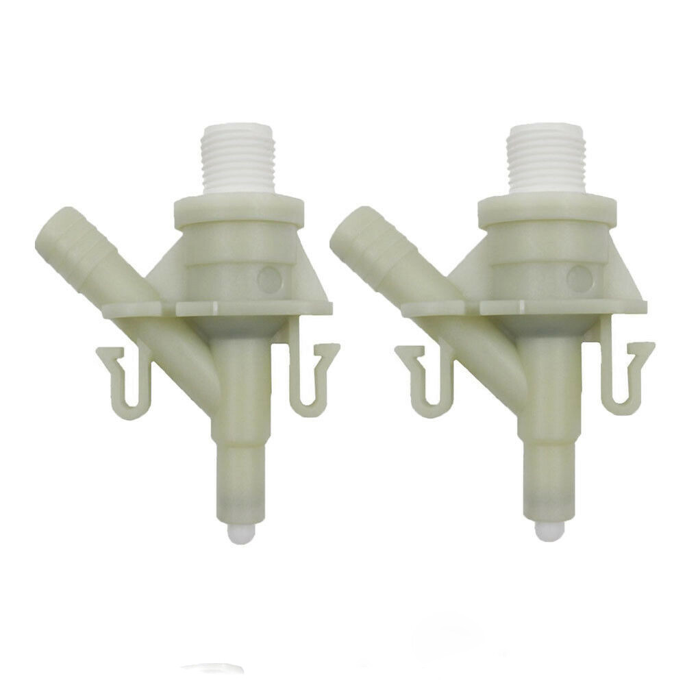 2pcs Water Valve Kit for Dometic 300/310/320 Series RV / Camper / Trailer Toilet