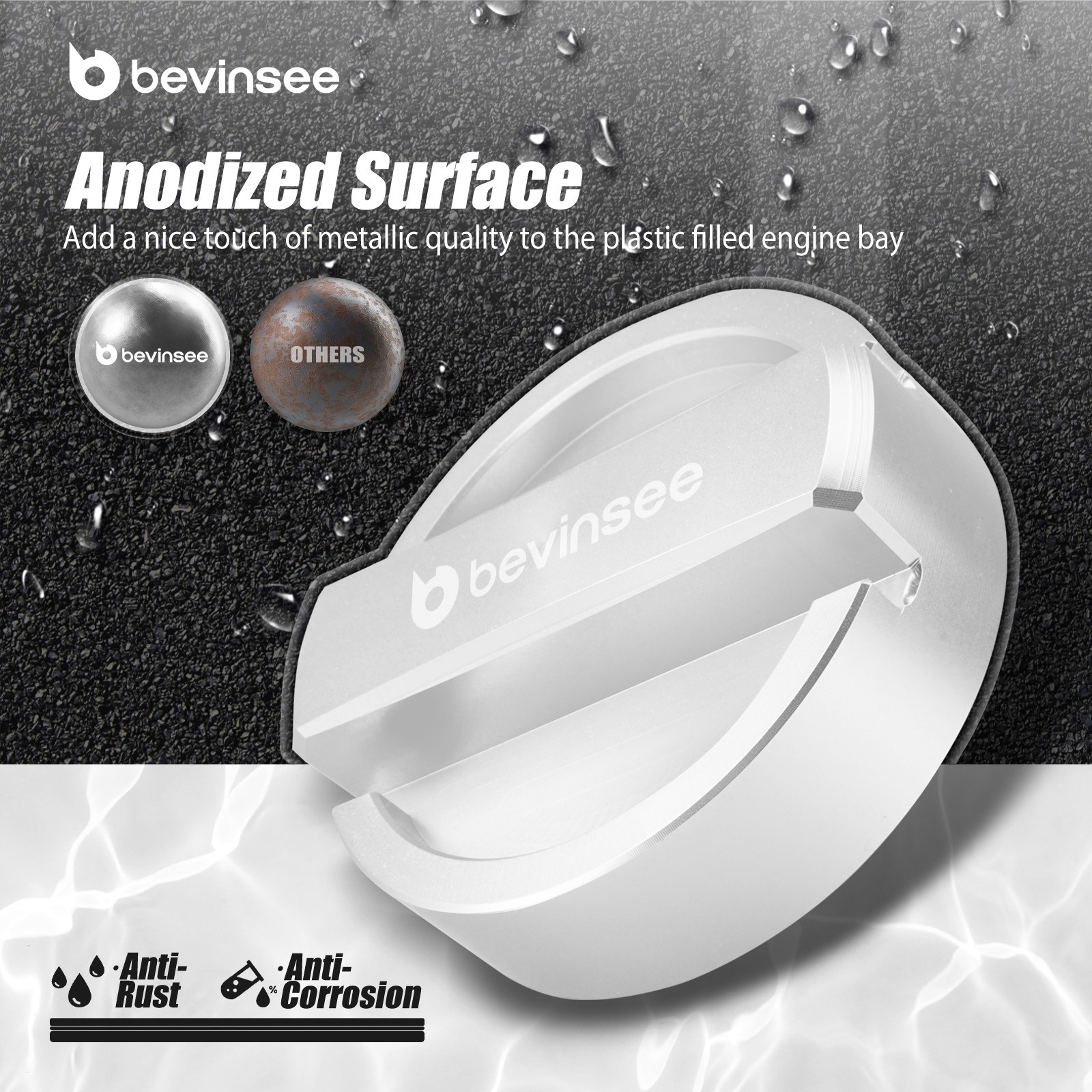 Billet Oil Cap For BMW E36 E46 E90 E92 E39 E60 E70 E85 11127509328 Replacement