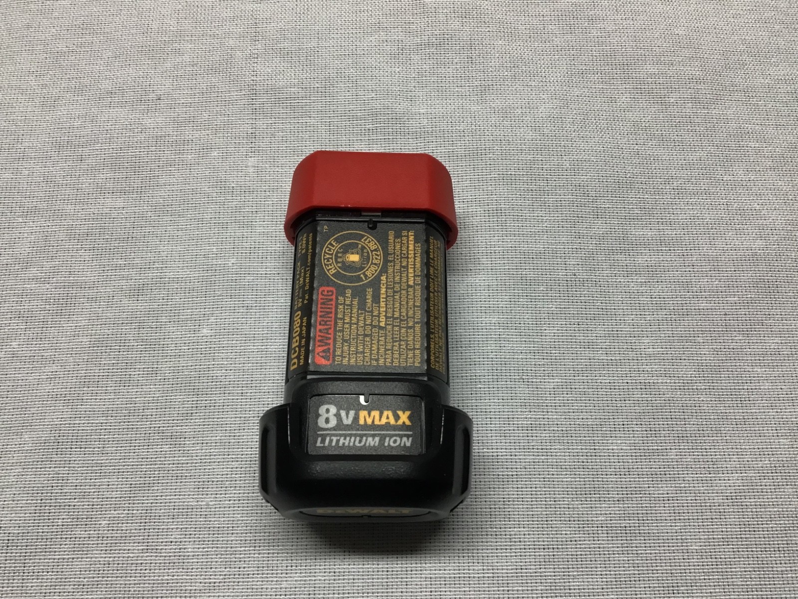 DeWalt DCB080 8V MAX 1Ah 8.0Wh Lithium-Ion Compact Battery W/Charger GENUINE