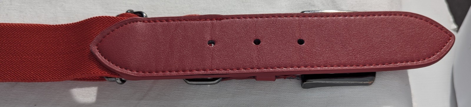 Nike Men's Baseball Belt 2.0 University Red One Size Adjustable Preowned