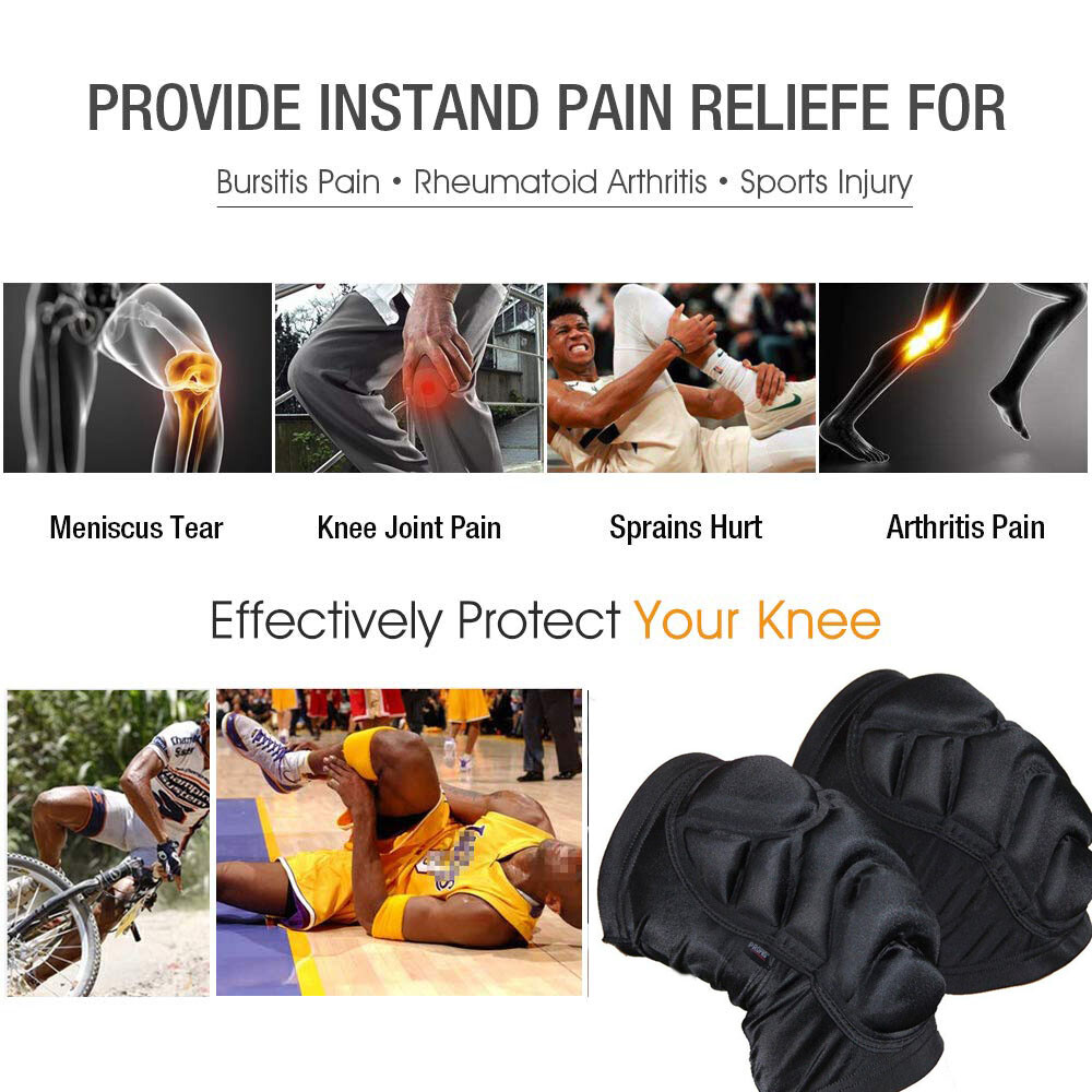 Multi-functional Sport Drop Knee Pads for Cycling Skiing Snowboarding Skating US