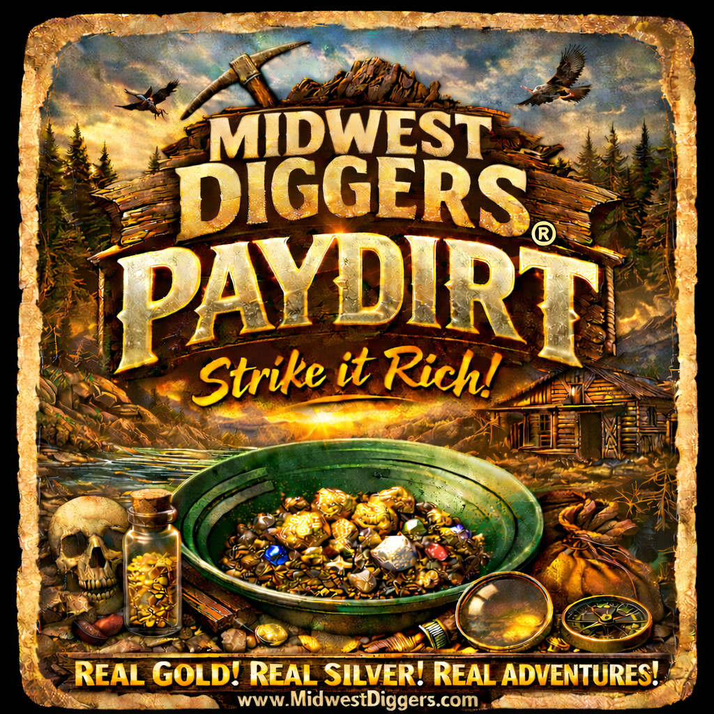 Gold Paydirt 3 OZ Alaska Unsearched Gold Paydirt Bags Guaranteed Gold and Silver