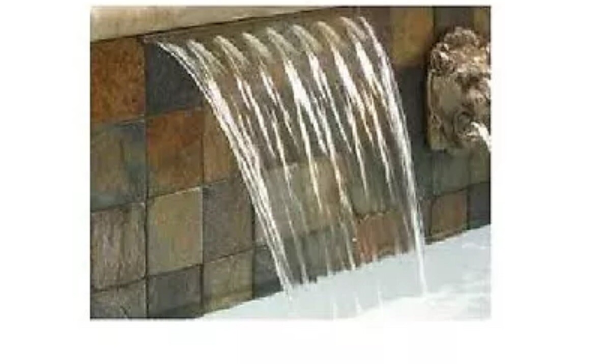 Swimming Pool Waterfall 12" with 6" Lip 25577-130-000