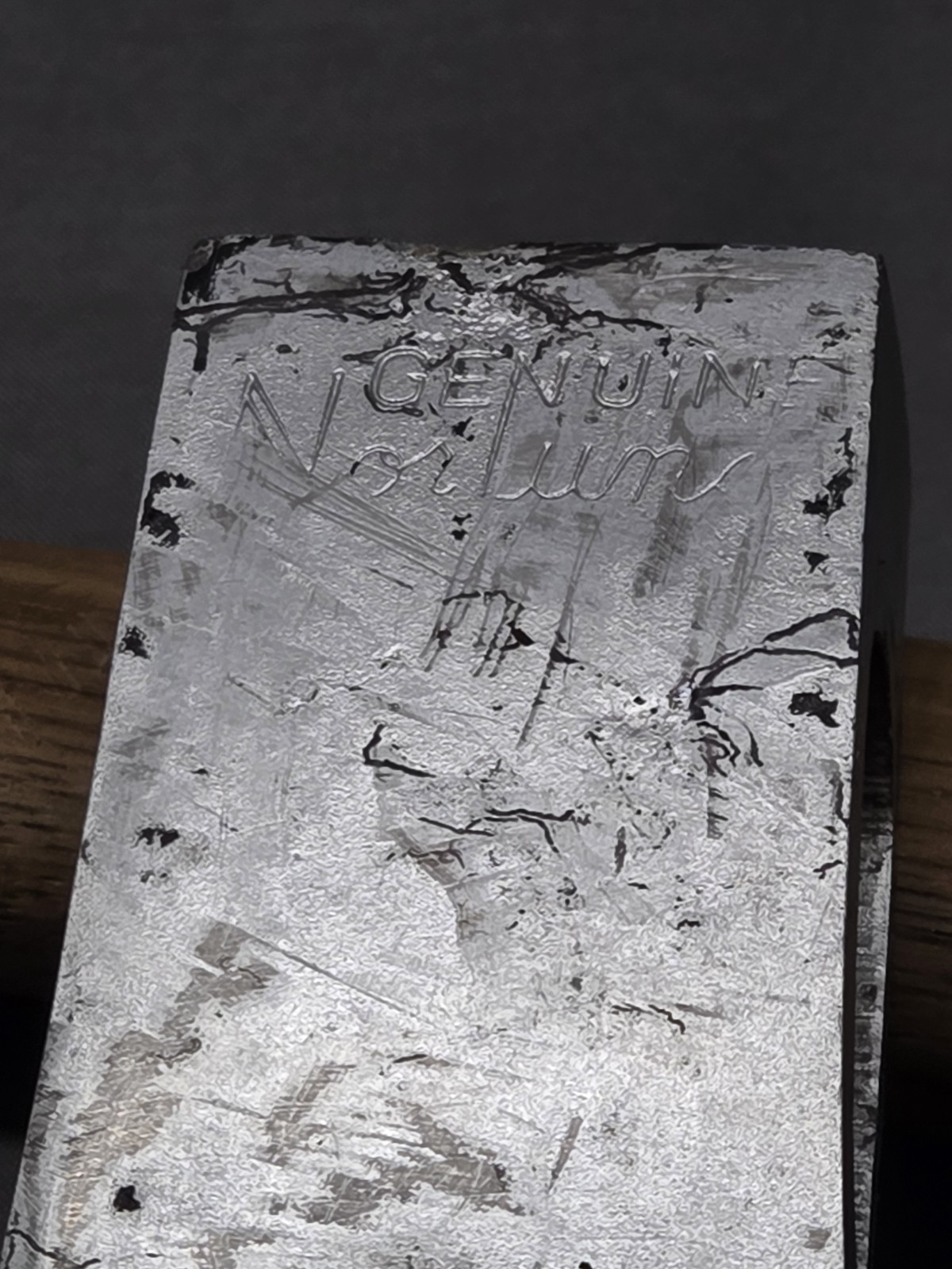 CLEAN GENUINE NORLUND 1 LB. 15 OUNCE TOMAHAWK STYLE CAMP AXE HEAD WITH HANDEL