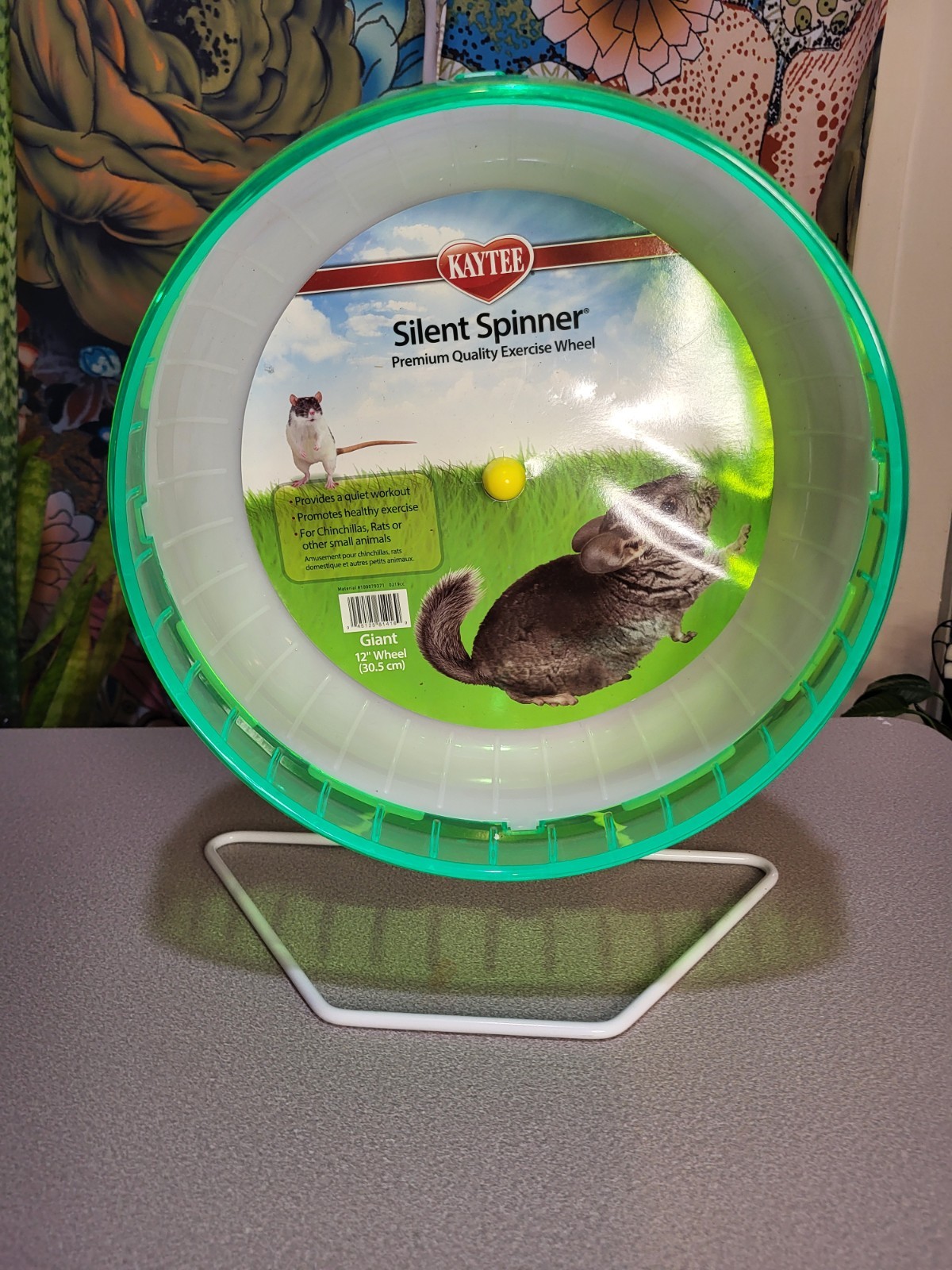 Kaytee Silent Spinner Premium Quality Exercise Wheel