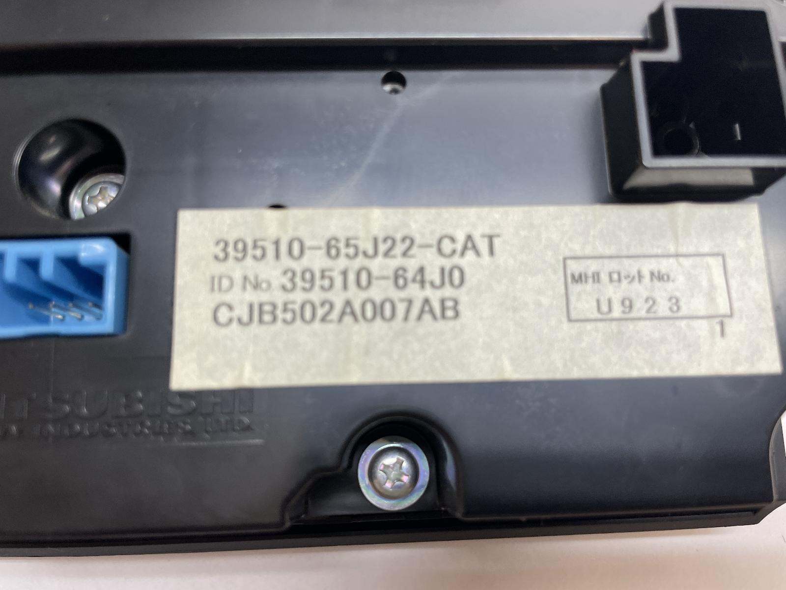 2007 SUZUKI GRAND VITARA RADIO CONTROL PANEL RECEIVER HEAT/AC CONTROLS OEM