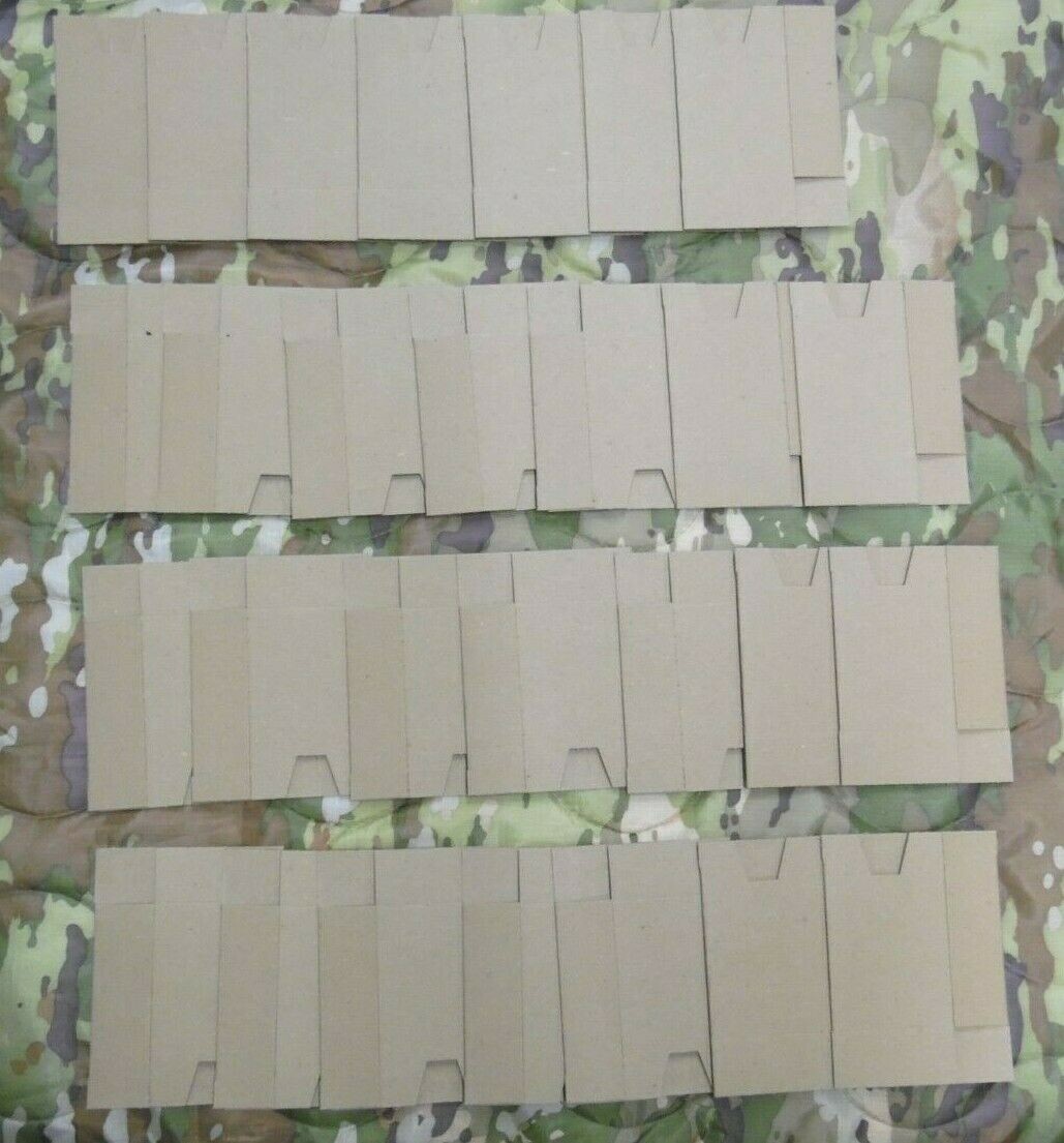 5.56 .223 4 Pocket Bandoleer Cardboards 28 Each New