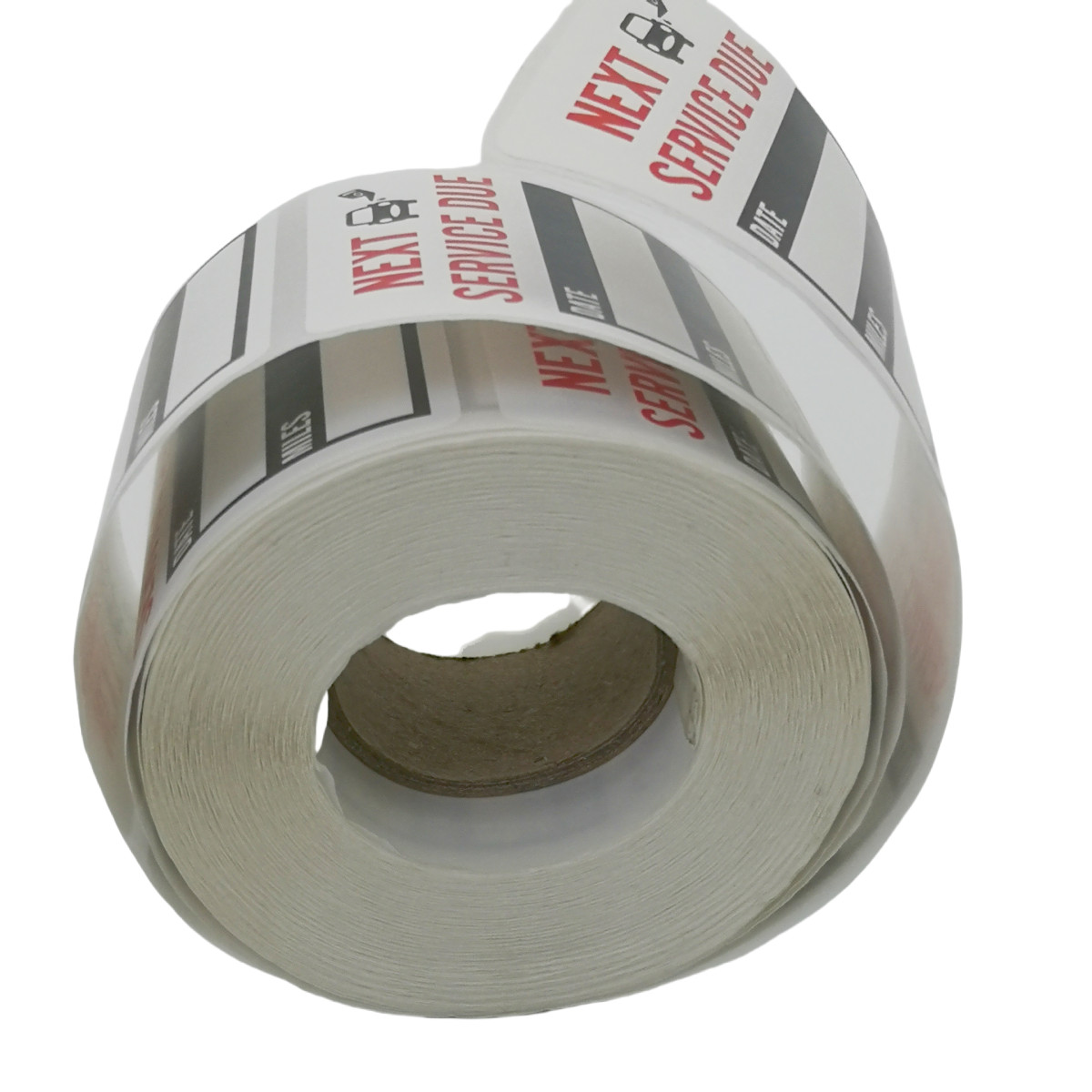 300 Oil Change Service Reminder Stickers Window Lite Sticker Pack 2"x2" US