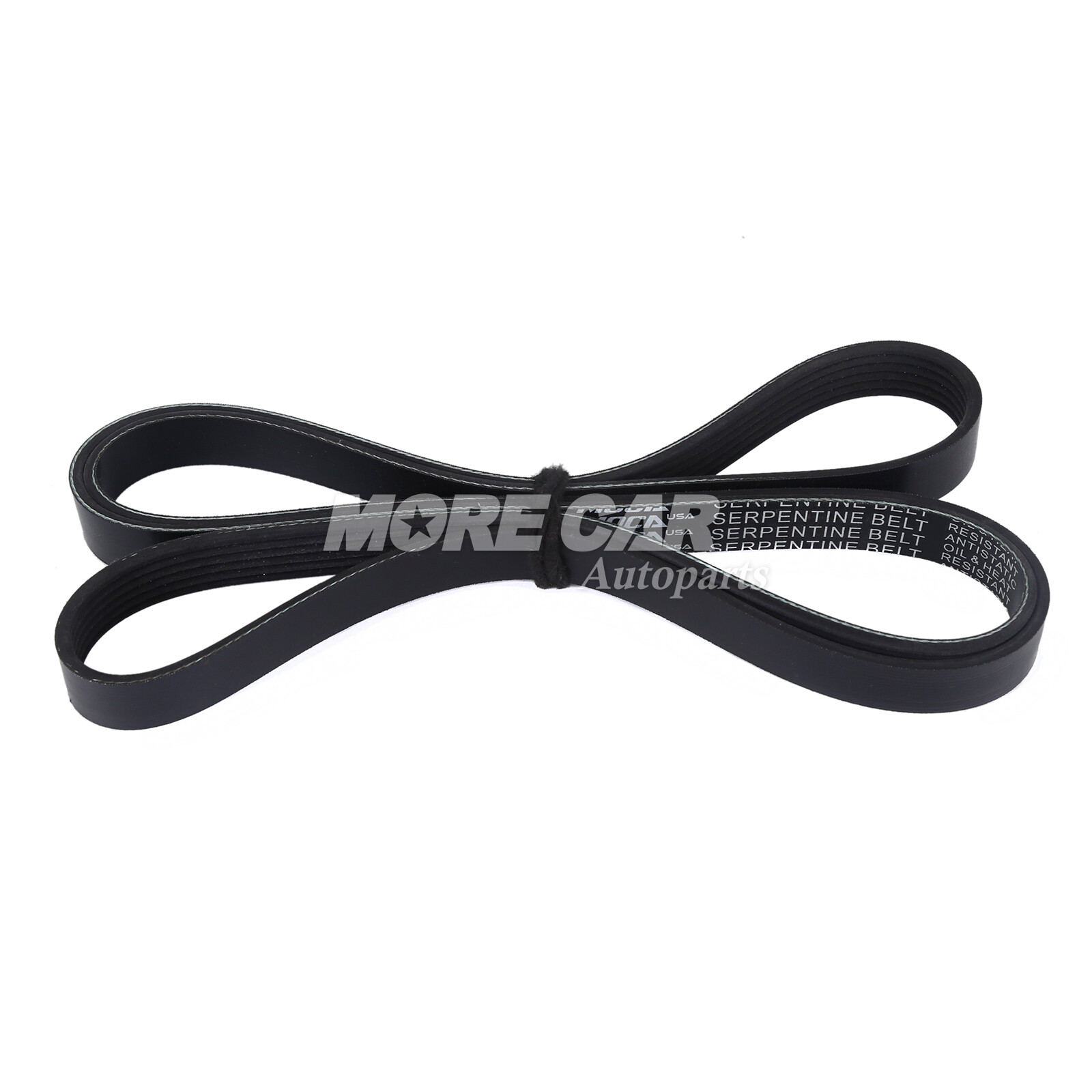 EPDM Serpentine Belt 6PK1875 for 03-08 Toyota Matrix Corolla Celica 1.8L l4 GAS