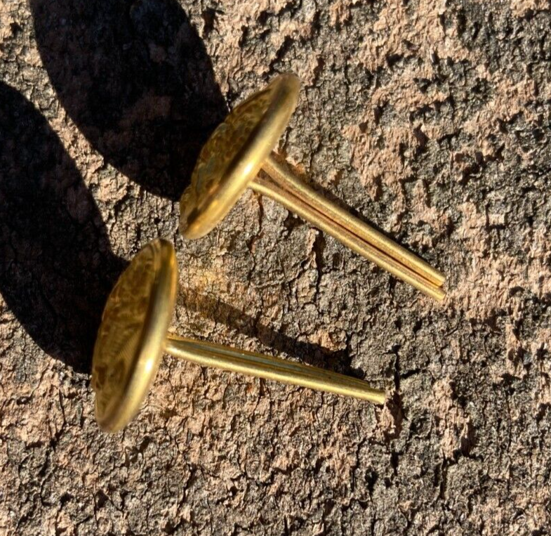 WW2 US Army Military Dress Cap Hat Studs Buttons Screws Brads Pins