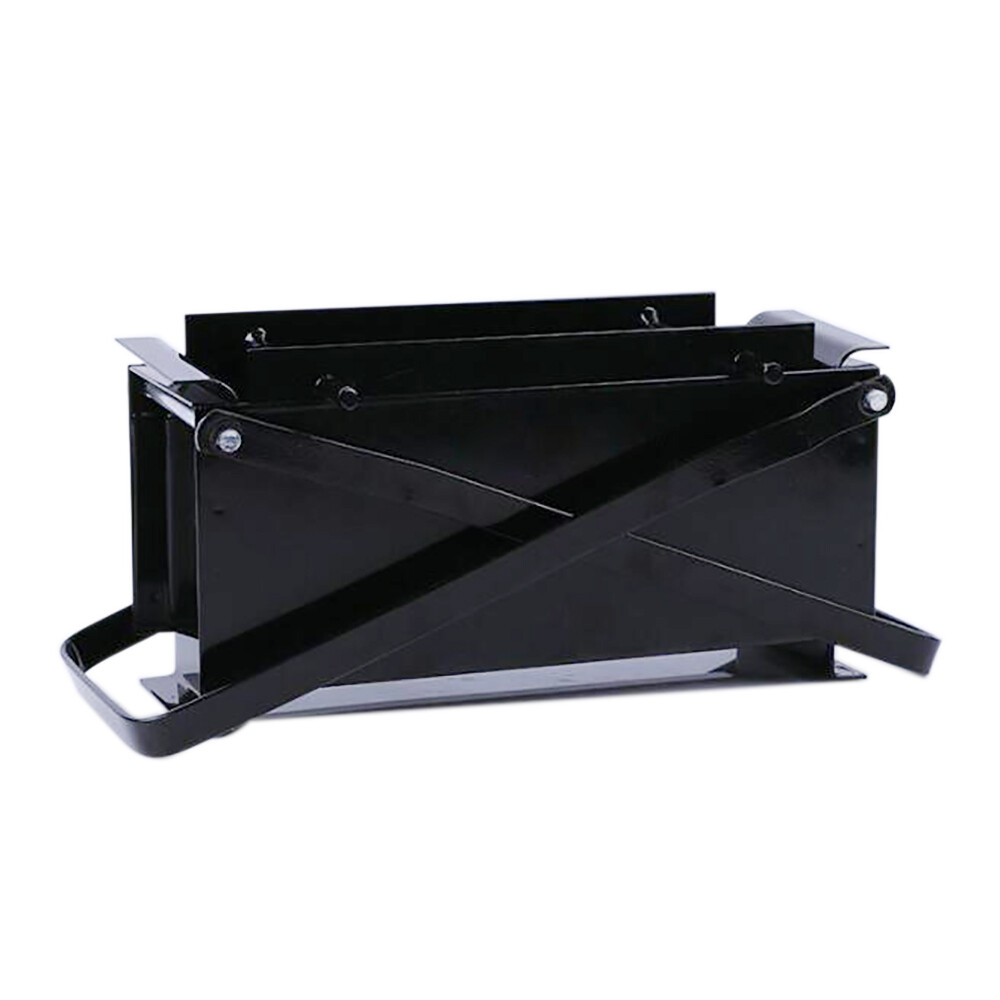 Paper Log Briquette Maker Steel Black and Red Manual Press Machine for Fire Sove