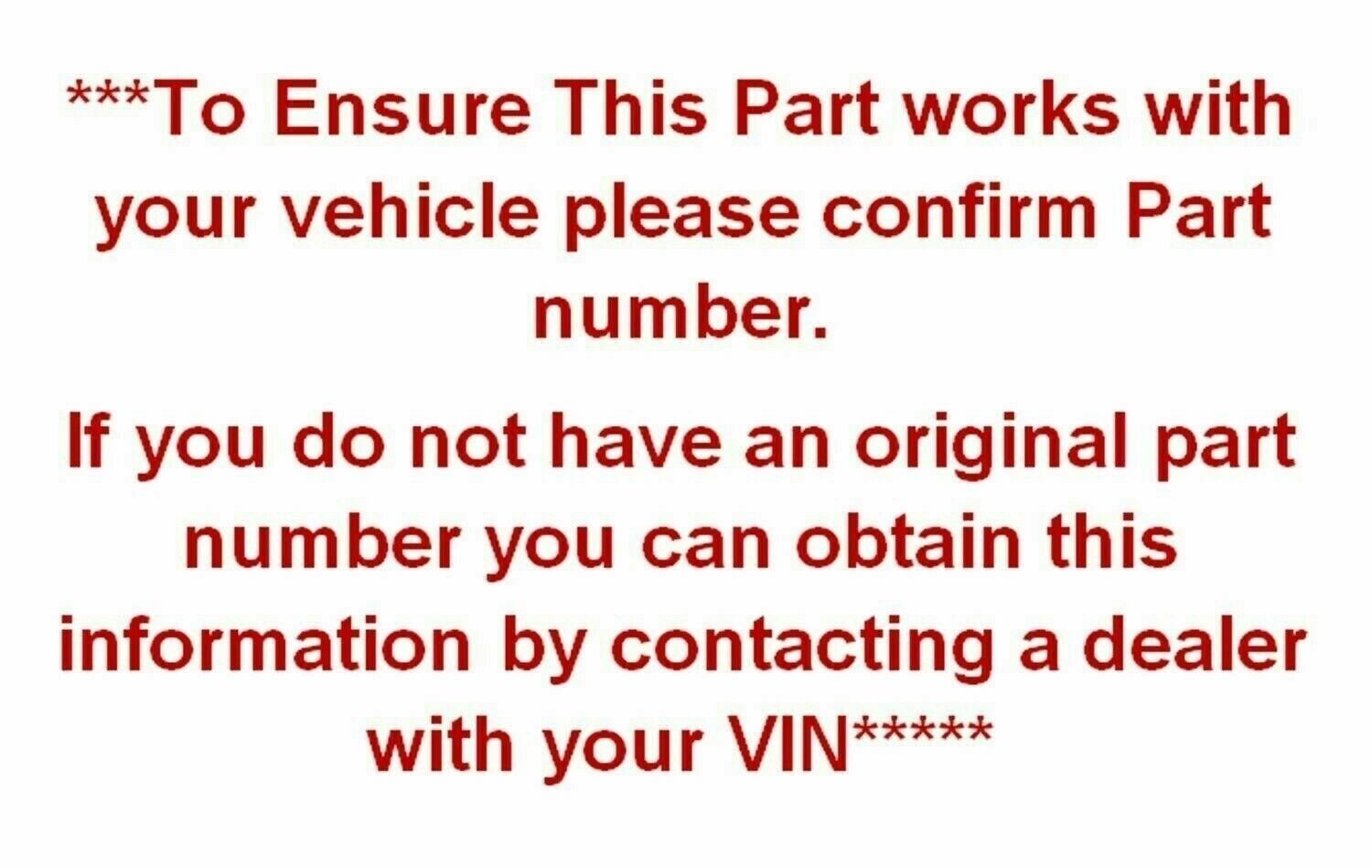 OEM GM 17-25 Buick Cadillac Chevy GMC Front View Windsheild Lane Assist Camera