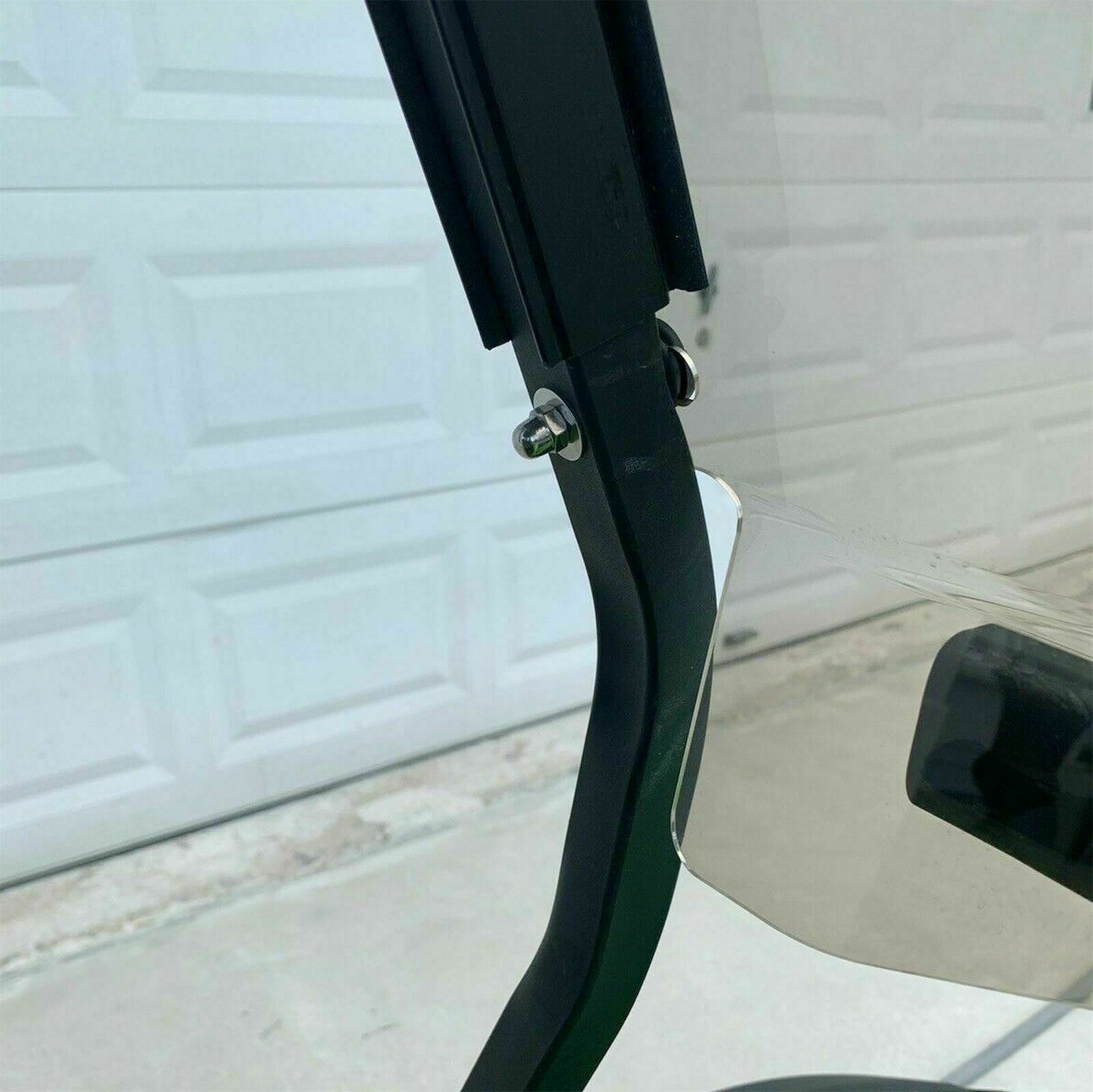 For Club Car Precedent 2004-UP Golf Cart Fold Down Windshield Tinted Windscreen