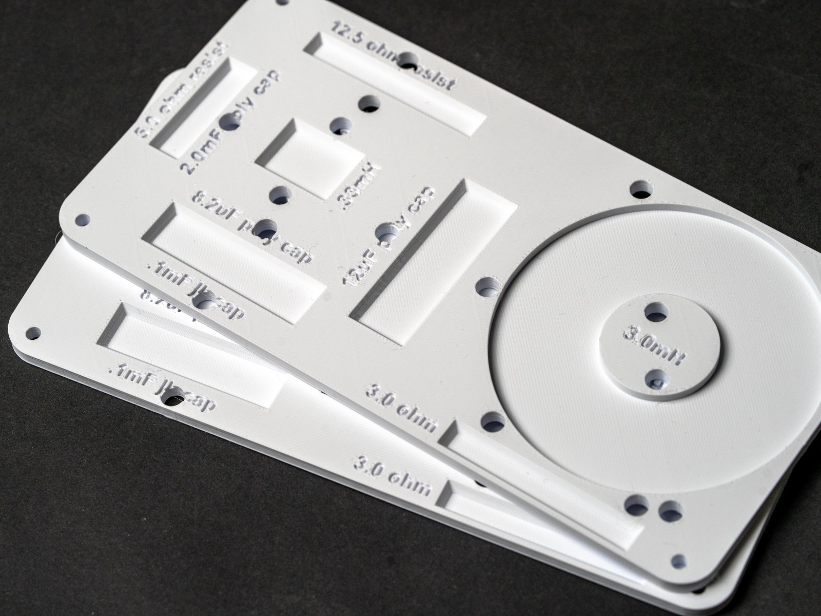 GR Research X-LS Encore Speaker Crossover Mounting Card