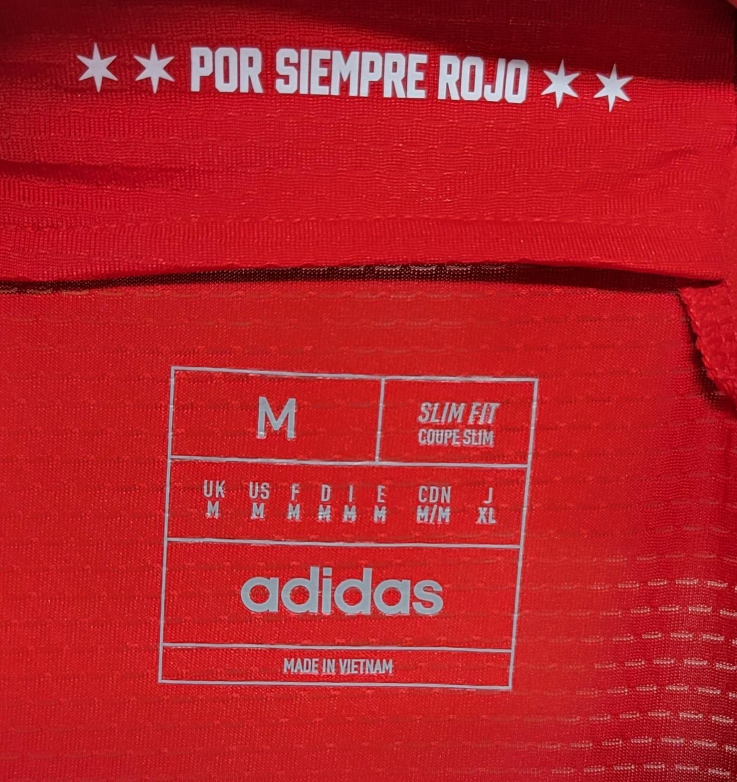 Adidas Chicago Fire MLS Home Soccer Jersey Men Size Medium #JL5835 Red / White