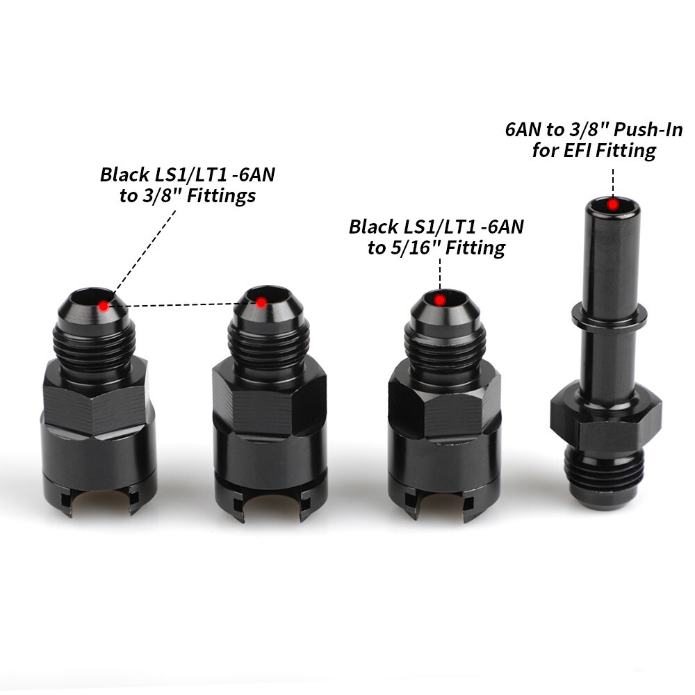 Walbro TI 255LPH Inline LS Swap High Pressure EFI Fuel Pump w/Install Kit GSL392