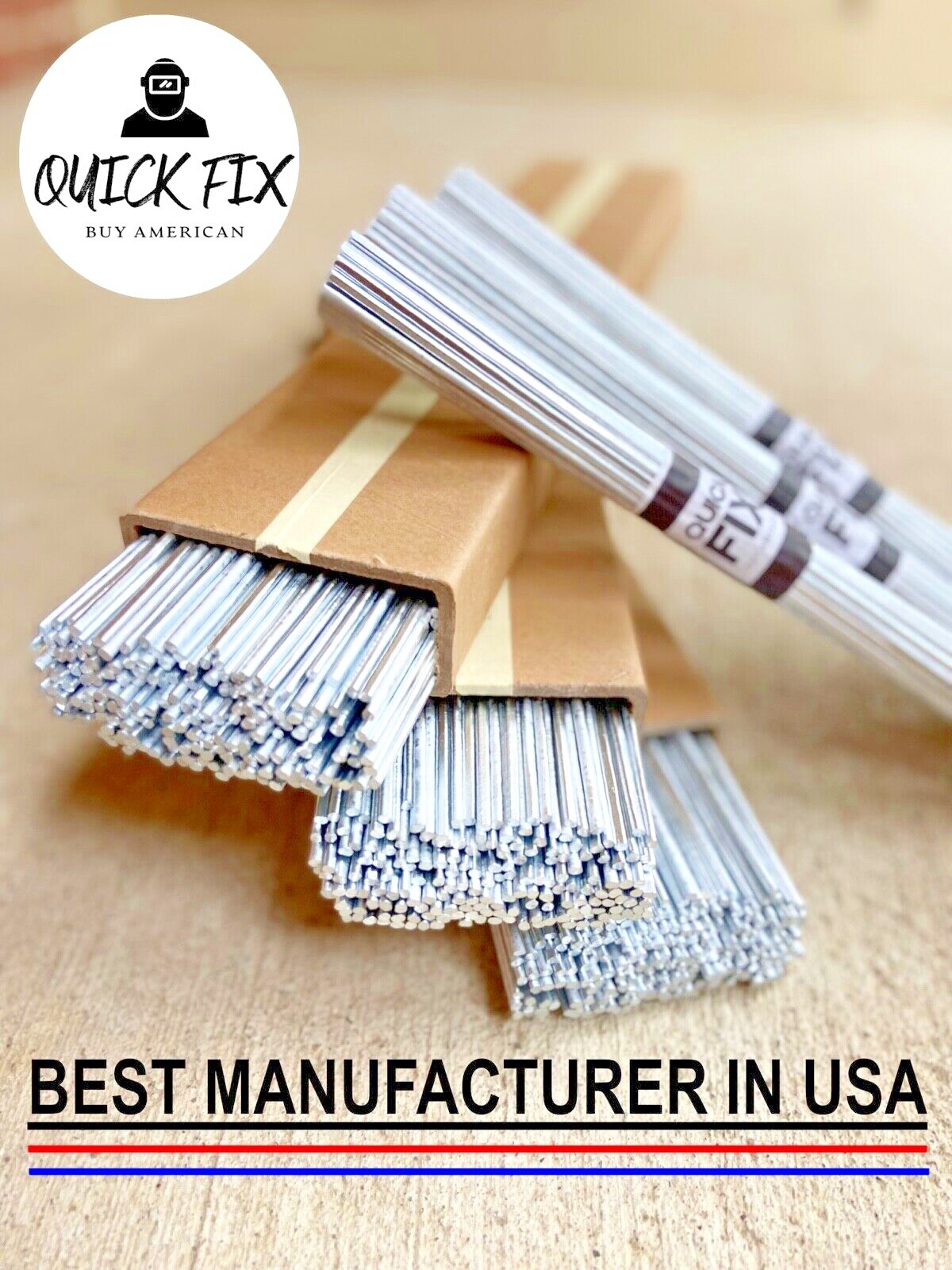 Welding Rods Brazing QuickFix -Soldering Aluminum Rods USA MADE