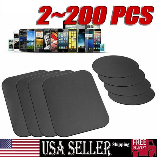 Metal Plates Adhesive Sticker Replace For Magnetic Car Mount Phone Holder lot