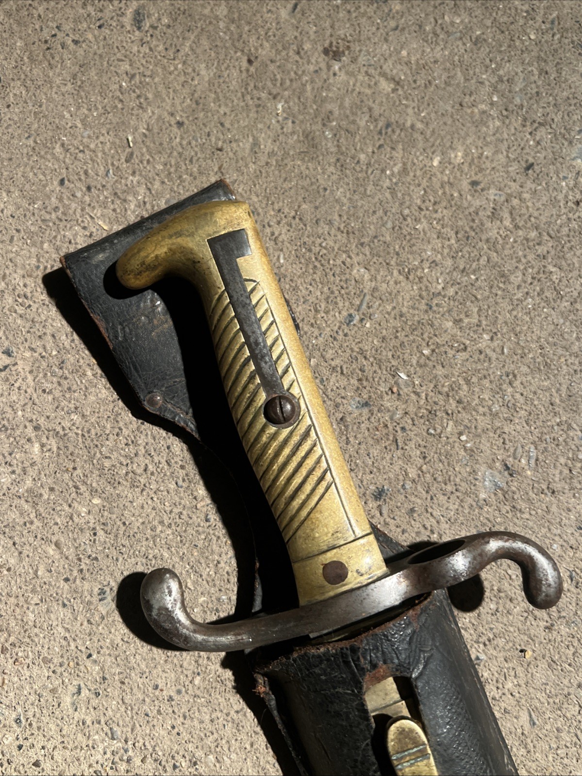 Imperial German 1871 Bayonet Complete With Frog (EE450