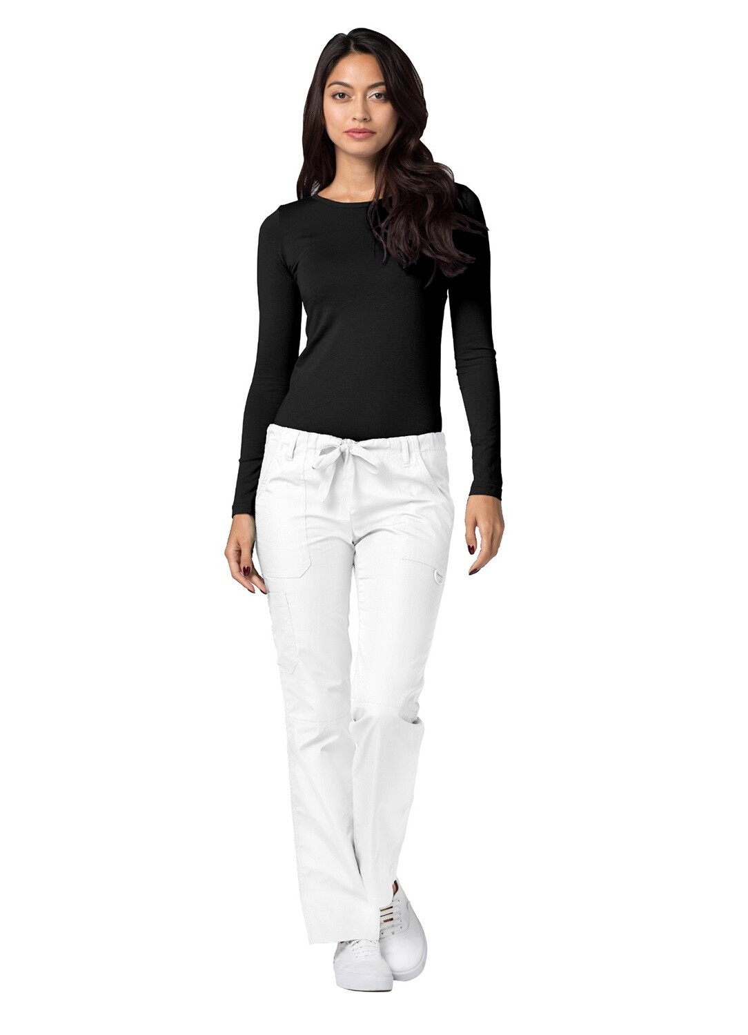 Adar 2 Pack Women's Comfort Long Sleeve T-Shirt/Underscrub Tee