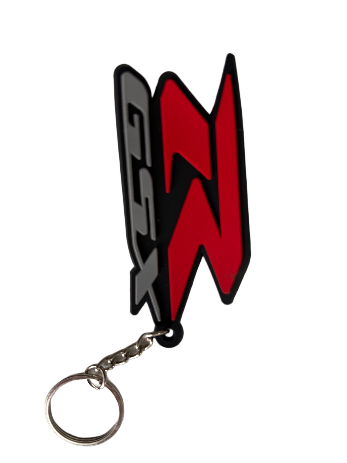 3 PCS Blank Uncut Blade Keys With Key Chian For Suzuki GSXR600 GSXR750 GSXR1000