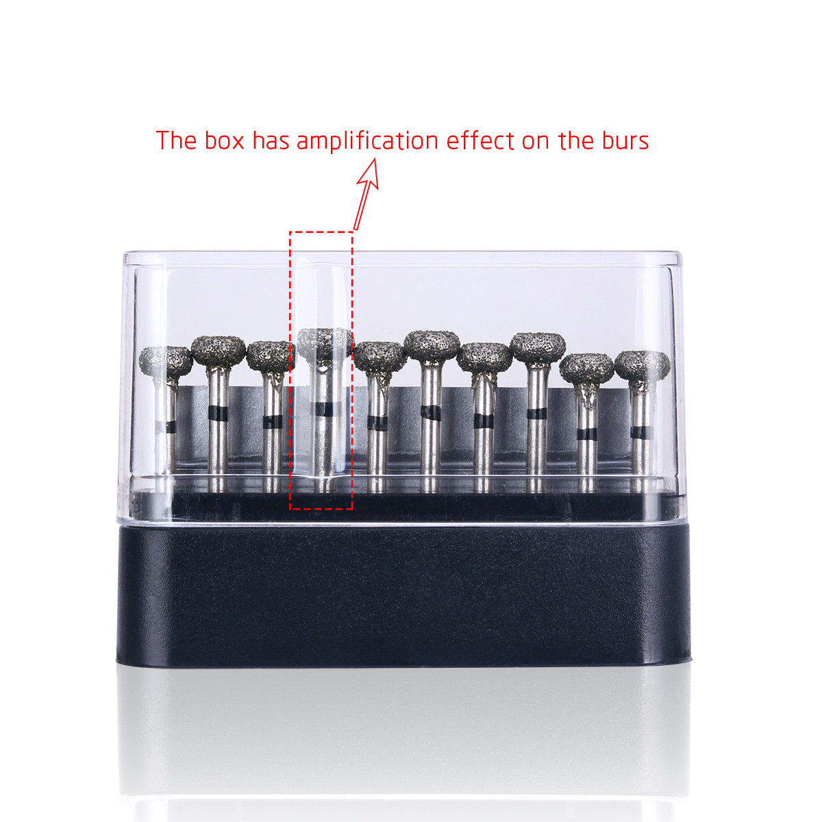 AZDENT Dental Diamond Bur Tips Set FG Drills Burs for High Speed Handpiece