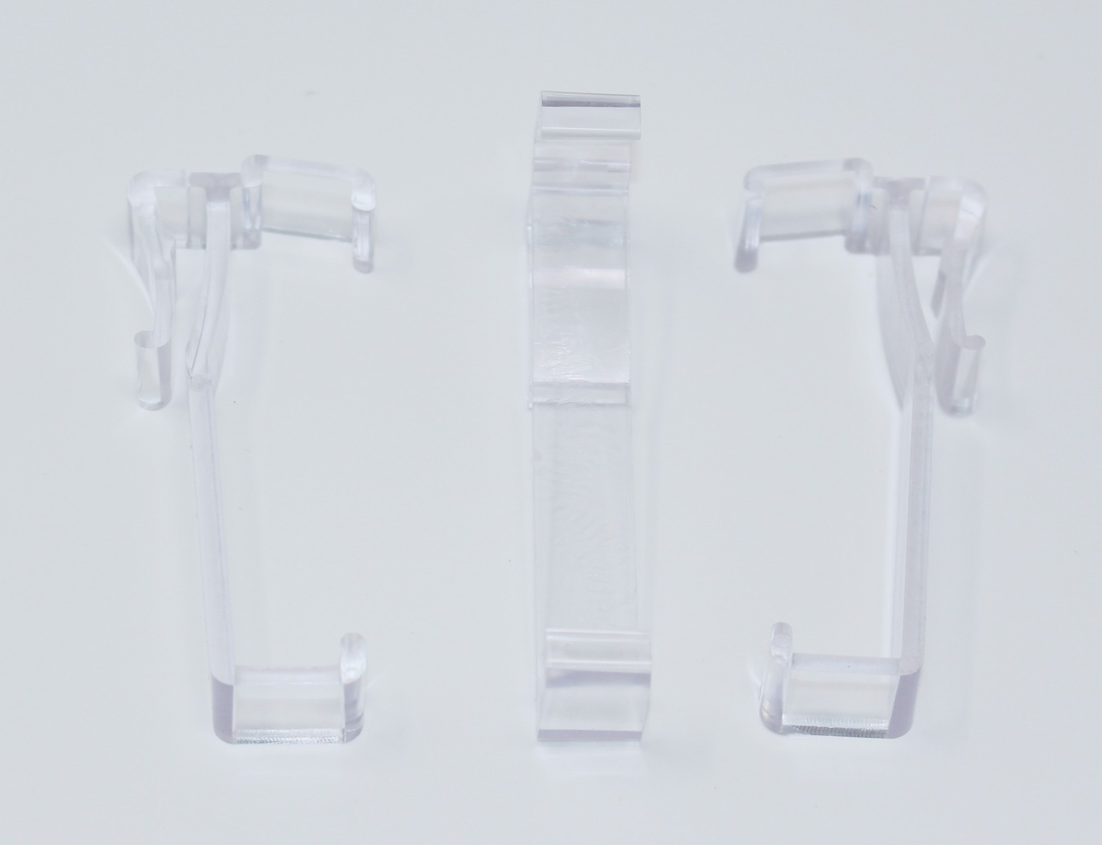 3 Inch Valance Clips For Horizontal Faux wood & Wood Blinds Parts - Pick a Pack