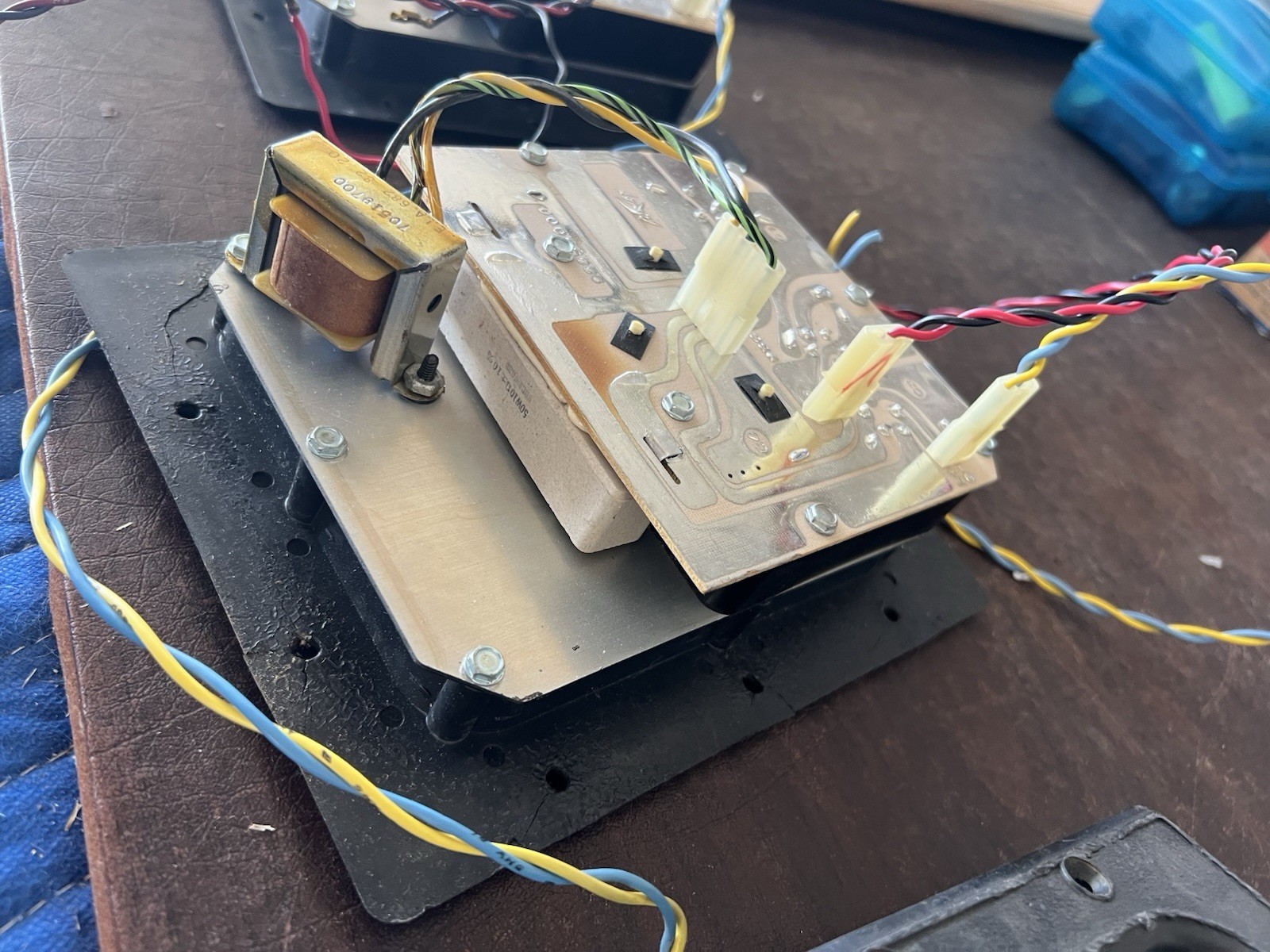 Lot of 3 Vintage Peavey Speaker Crossover Connector Boxes for parts or repair