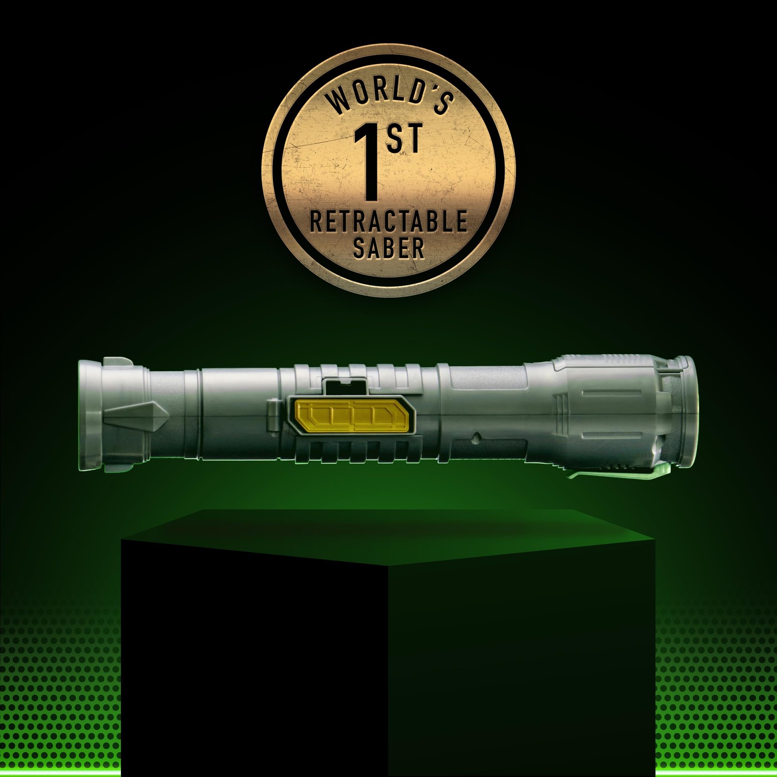 Power Saber Energy Blade Green First Ever Automatic Saber Auto Extending & Re...