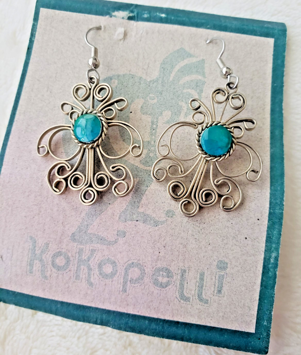 Southwest jewelry lot Sterling Brass Turquoise etc Singed J King DTR Deplause&