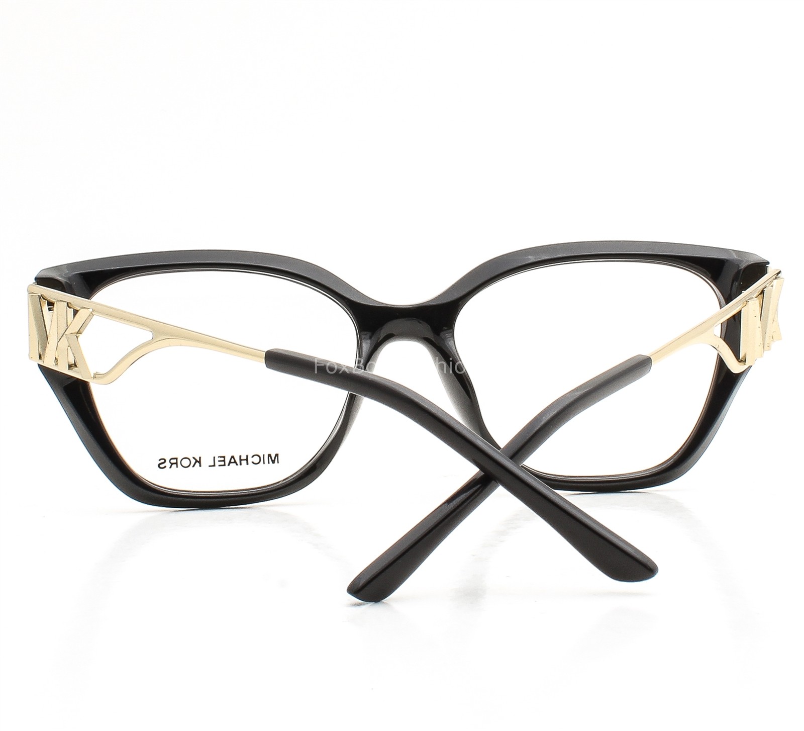 Michael Kors Bierzo Eyeglasses MK 4140U 3005 Glasses Black Pale Gold 54mm w/case