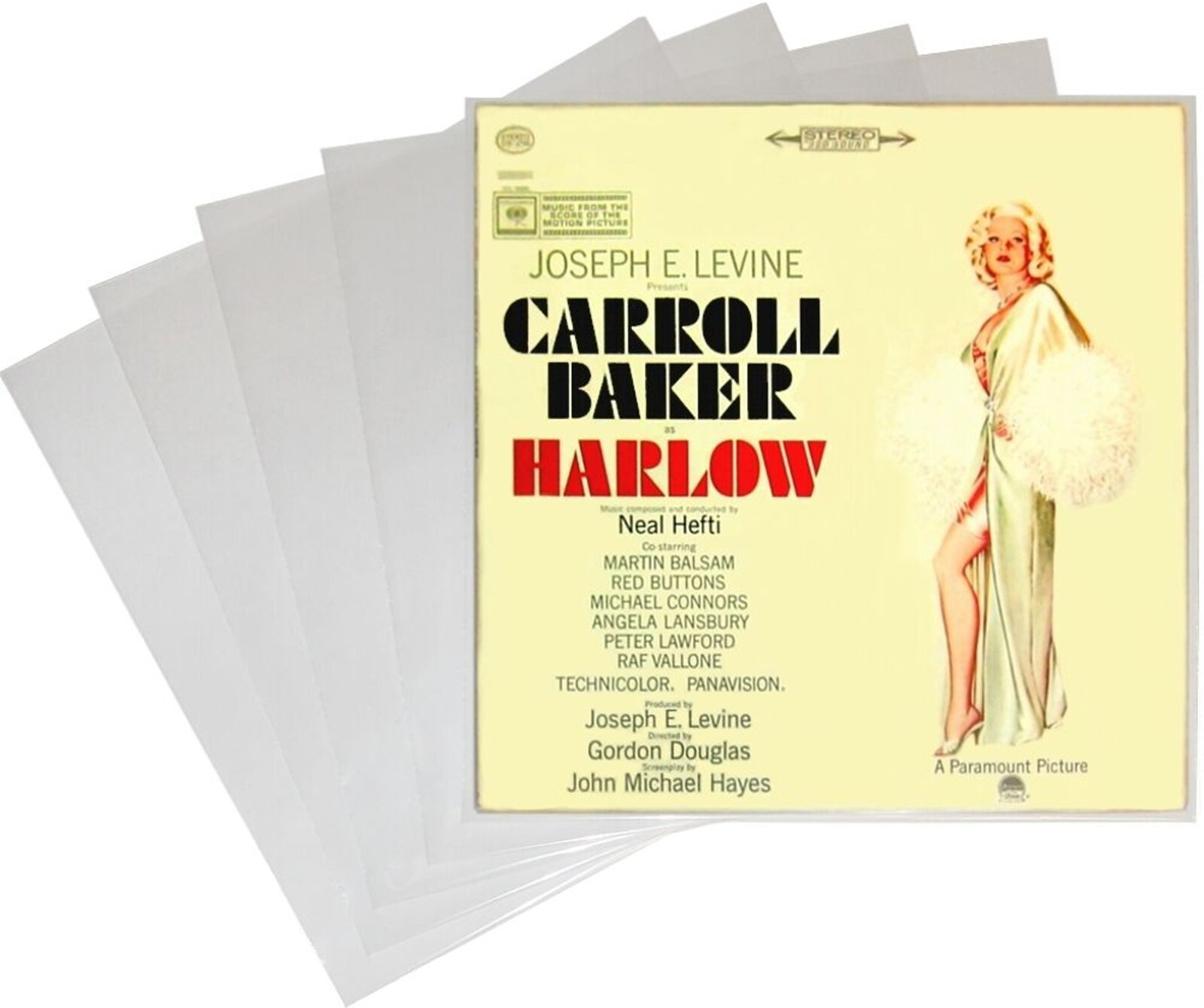 (100) 12" LP Record Outer Sleeves - Heavy Duty 3mil - ARCHIVAL SOFT 12SE03