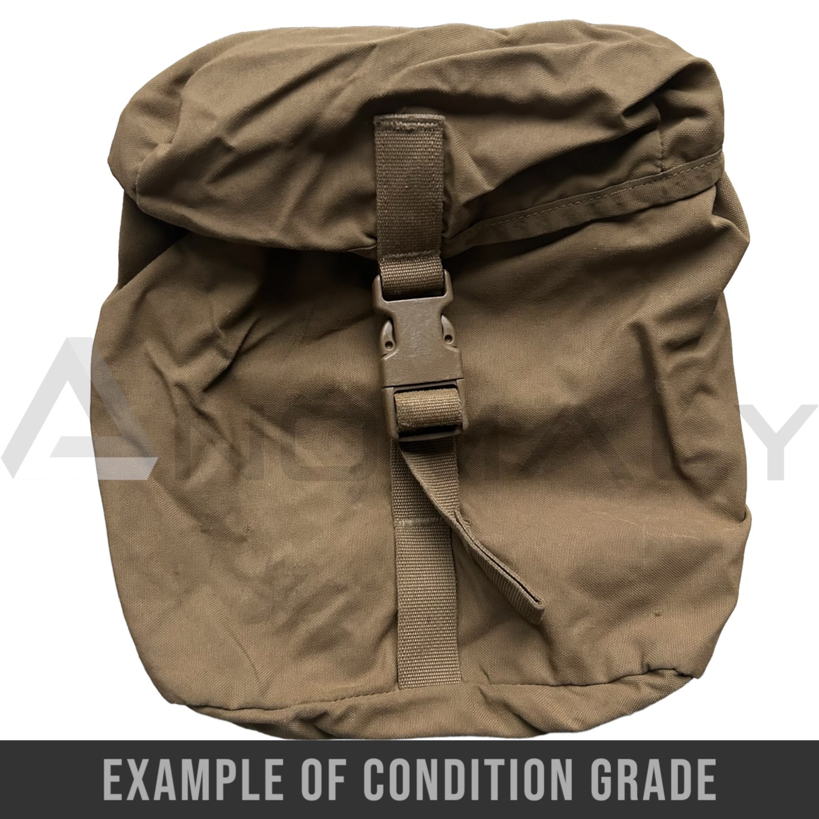 *Lot of 2 Qty* Used USMC FILBE Sustainment Pouch Coyote Brown Molle II FSBE