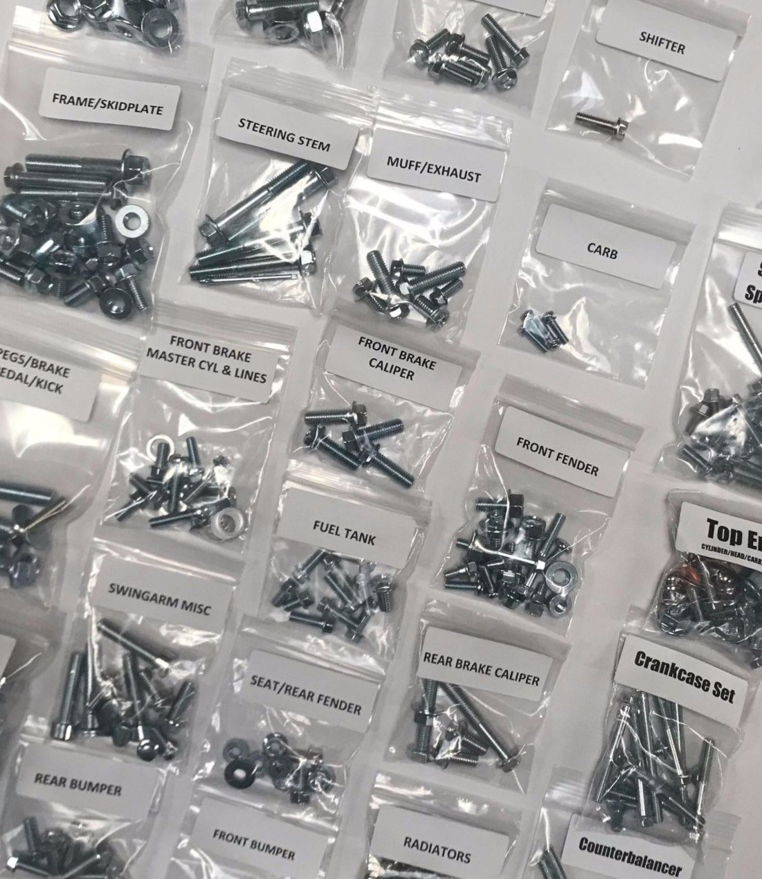 1986 Fourtrax Full Restoration Bolt kit Honda TRX250R Front Suspension Motor 86