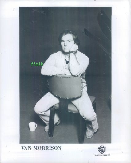 Press Photo: VAN MORRISON 8x10 B&W