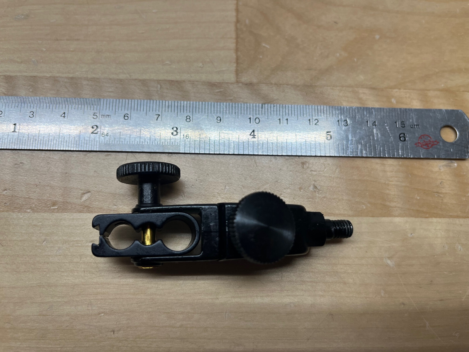 Older design Noga Fine Adjustment Swivel Clamp FA1500 Holds 3/8" 6 & 8MM