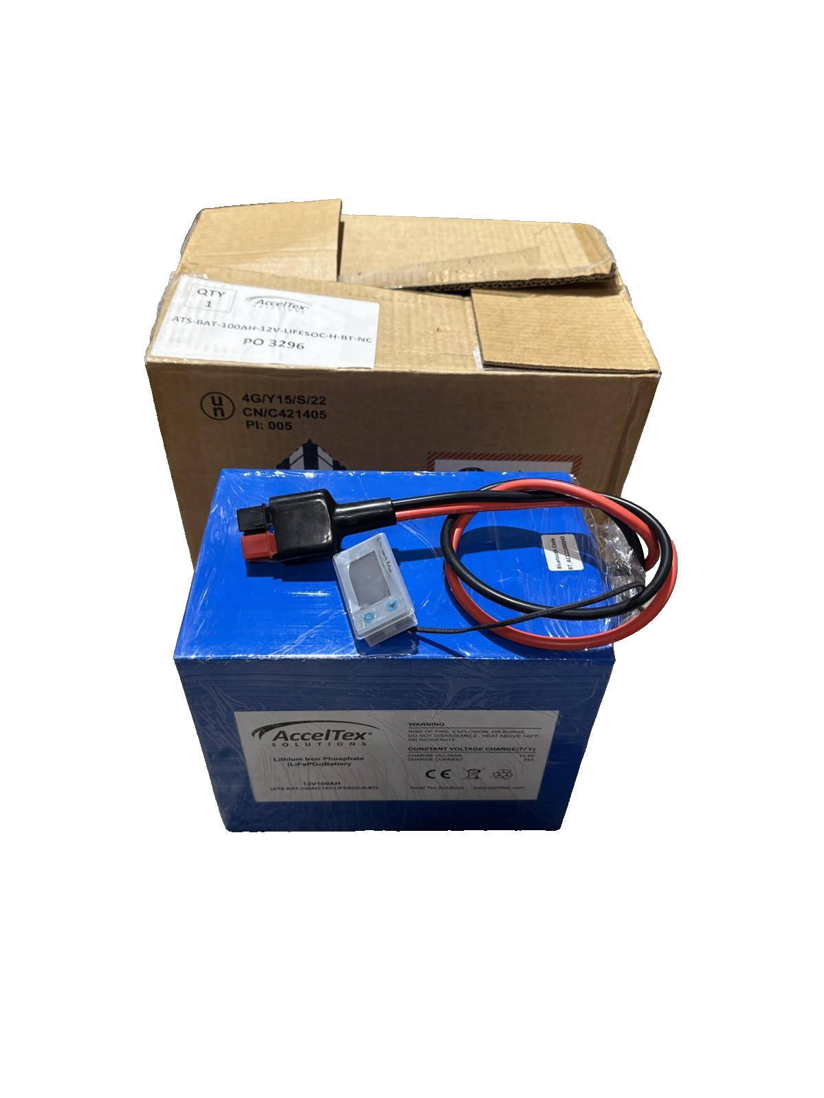 🔴2X ATS-BAT-100AH-12V-LIFESOC-H-BT Heated LiFePO4 Solar RV Battery 12V 100Ah‼️A